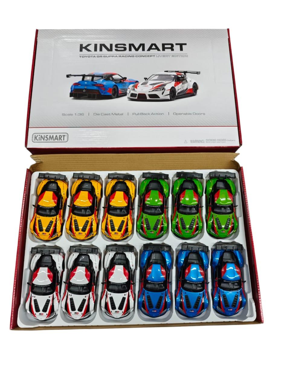 Toyota GR Supra Kinsmart Diecast Car