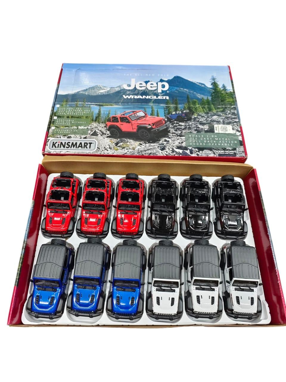 Jeep Wrangler Kinsmart Diecast Car