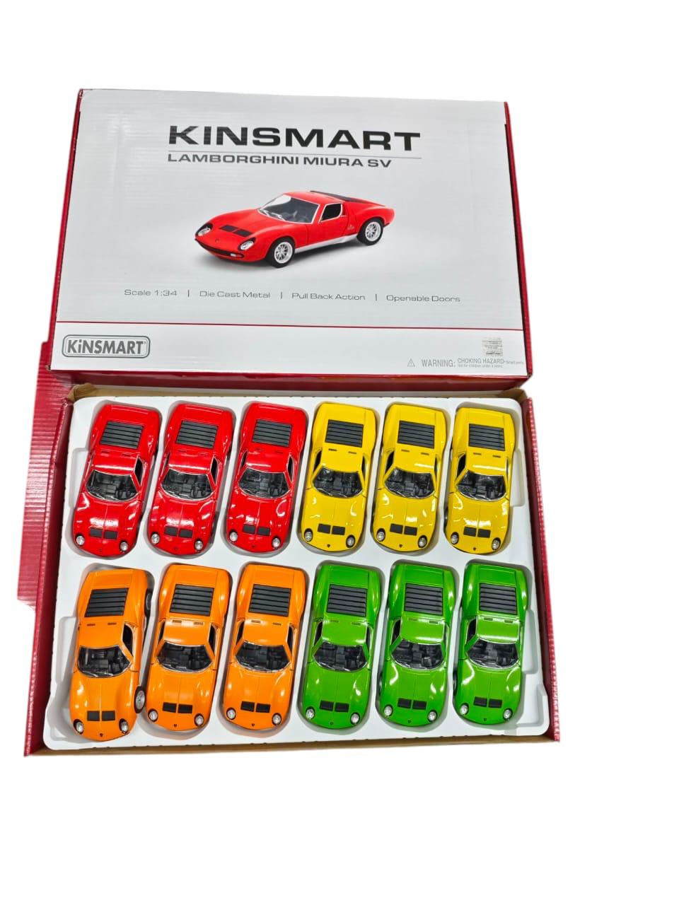 Lamborghini Miura SV Kinsmart Diecast Car