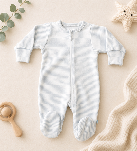 Sleep suit without hood  (Pre,NB,0-3,3-6,6-9,9-12)