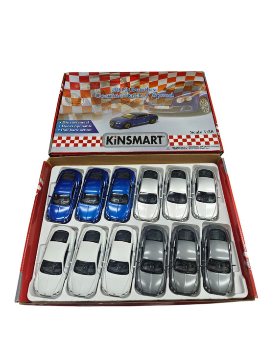 Bentley Continental GT Kinsmart Diecast Car