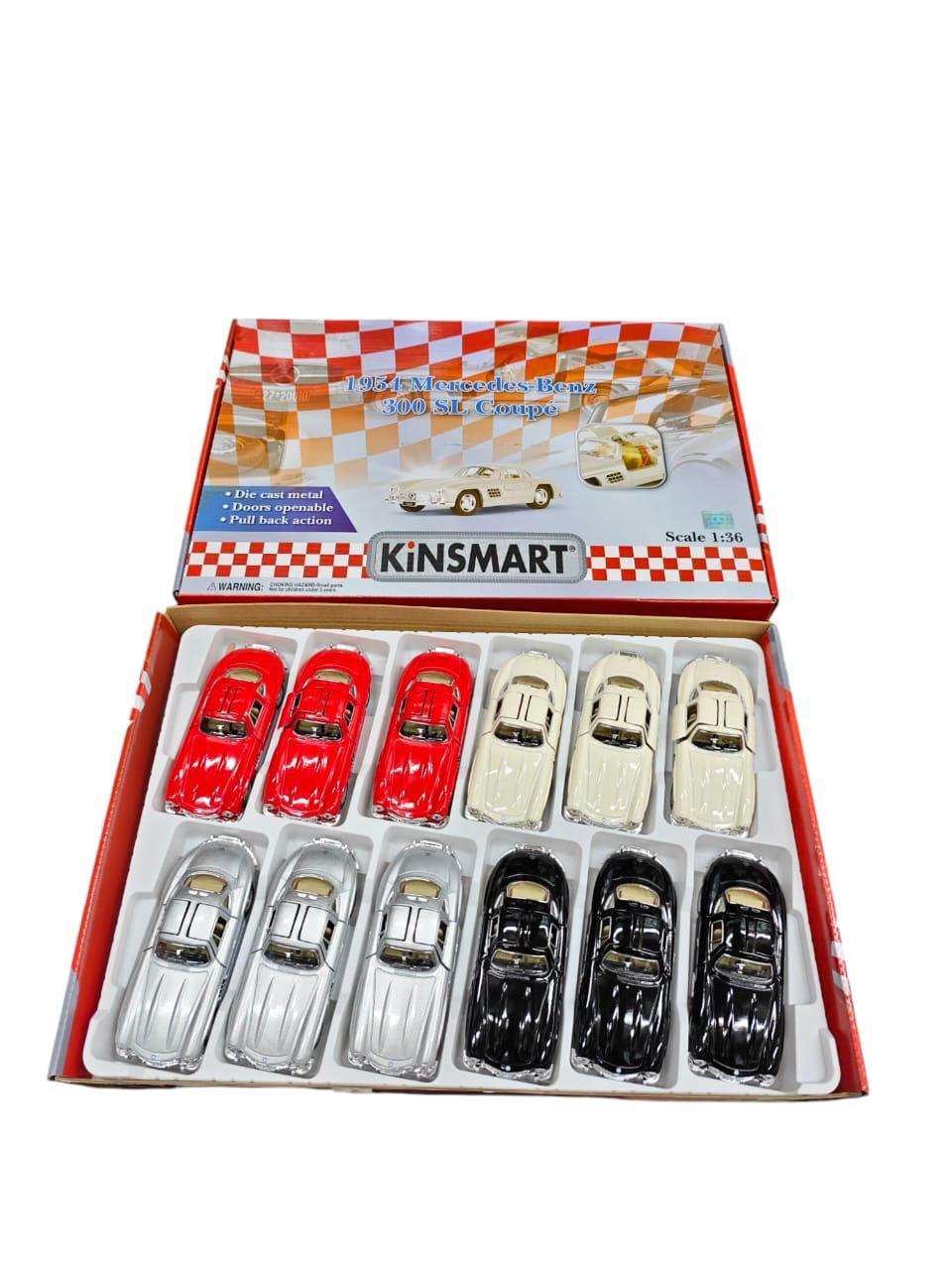 1954 Mercedes Benz 300 sl coupe Kinsmart Diecast Car