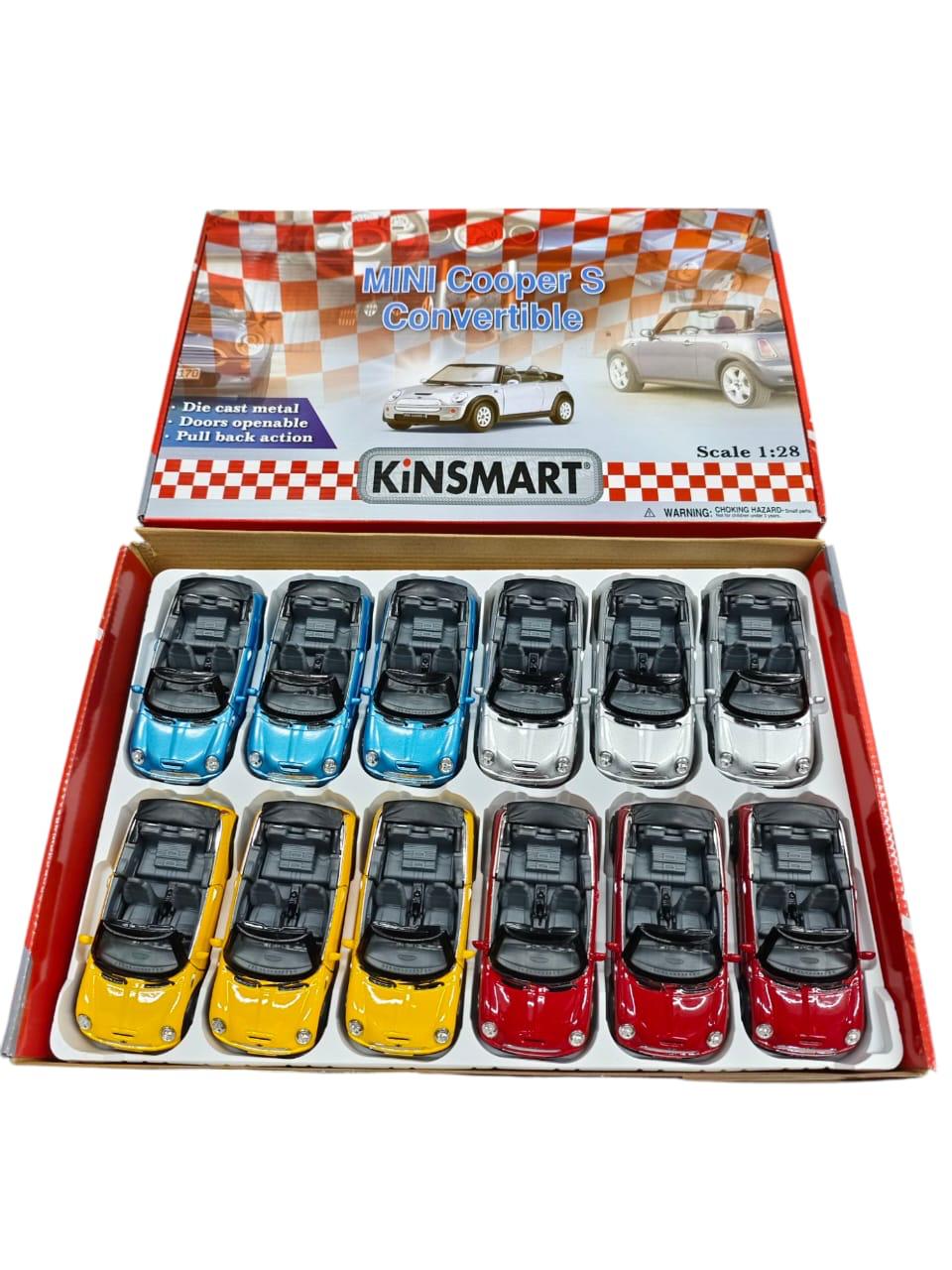 Mini Cooper S Convertible Kinsmart Diecast Car