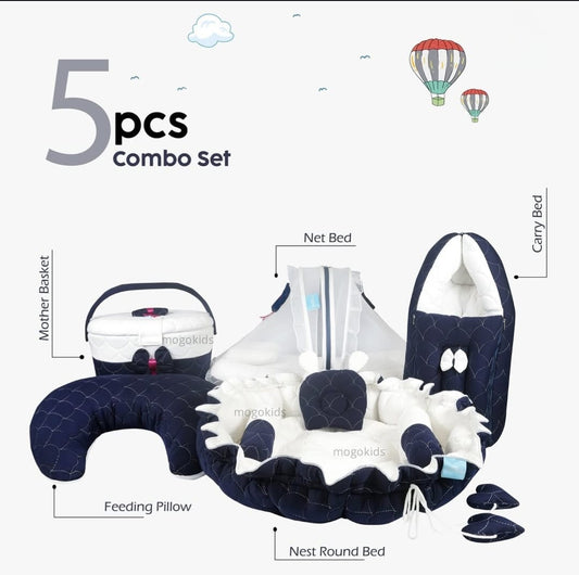 Baby Bedding Set Premium Cozy 5 Pc Combo