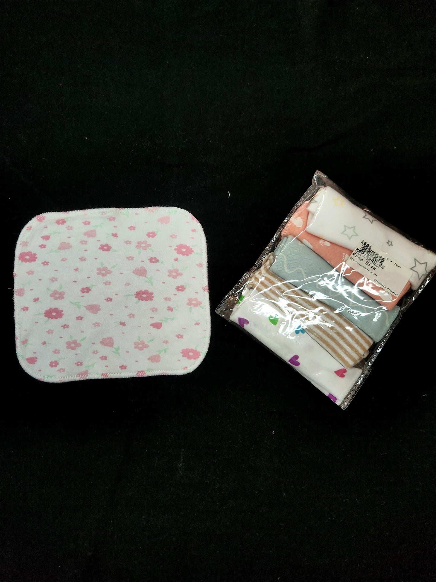 Face Towel  5"x6"(Doube layer)